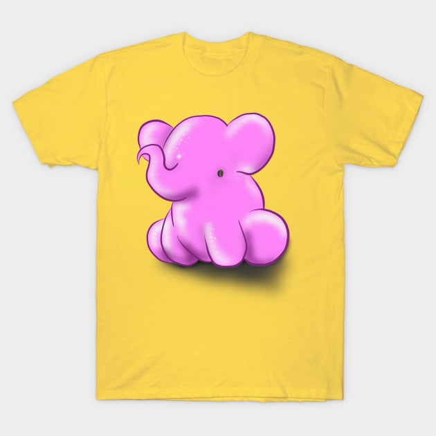 Elephant Peep T-Shirt by LVBart
